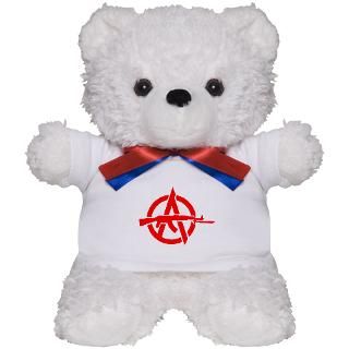 AK 47 Anarchy Symbol Teddy Bear for $18.00