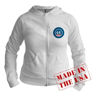 44 Squared Obama Fitted Hoodie