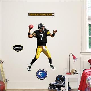 ben roethlisberger fathead jr fathead wall graphic $ 49 99