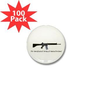 IRA AK 47 rifle logo Mini Button (100 pack) for $125.00