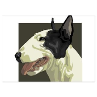 bull terrier 4 5 x 6 25 flat cards $ 1 45