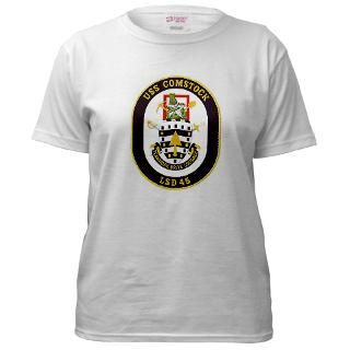 USS Comstock LSD 45 Womens T Shirt
