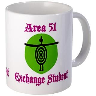 Gifts  Abduction Drinkware  Area 51 Exchange Student Mug
