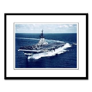 CV 47 Philippine Sea Large Framed Print