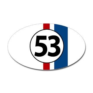 53 red and blue stripe Decal for $4.25