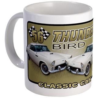 56 Thunder Bird   Classic Car Mug