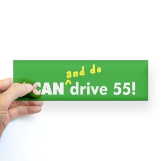 Drive 55 Stickers  Car Bumper Stickers, Decals