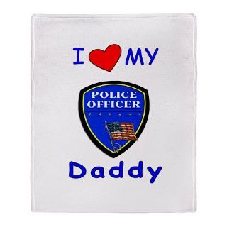 love police officer daddy stadium blanket $ 57 99