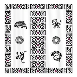 Southwest Shower Curtains  Custom Themed Southwest Bath Curtains