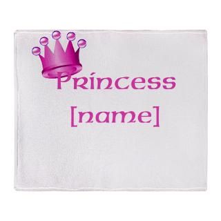 Personlized Princess Stadium Blanket for $59.50