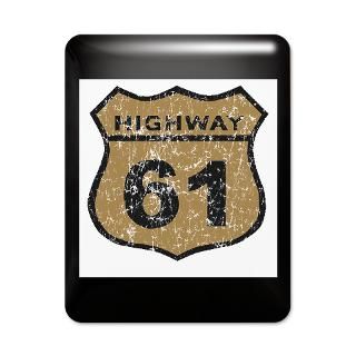 Vintage Road Sign Highway 61 Distressed  Scarebaby Design