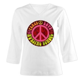 Peace, Love, Nursing School  StudioGumbo   Funny T Shirts and Gifts