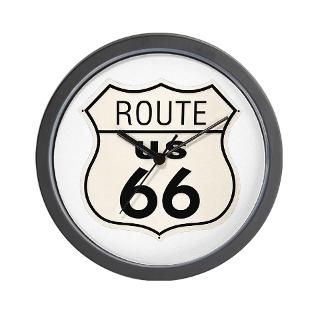 Route 66 Wall Clock  Clocks  PatriotIcon.org Flag Product