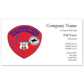 Texas Route 66 Business Cards for $0.19