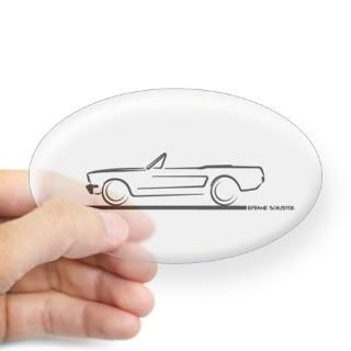 1964 65 66 Mustang Convertible Decal for $4.25