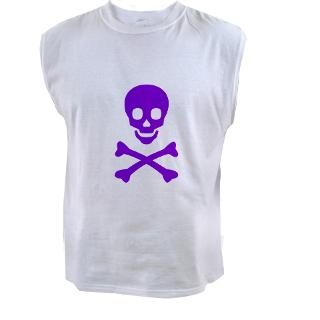 purple skull x bones men s sleeveless tee $ 17 66