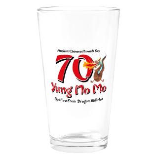 70Th Birthday Drinking Glasses