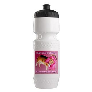 Pink Princess Stainless Water Bottle 0.6L