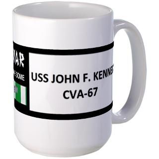 Uss John F Kennedy Mugs  Buy Uss John F Kennedy Coffee Mugs Online