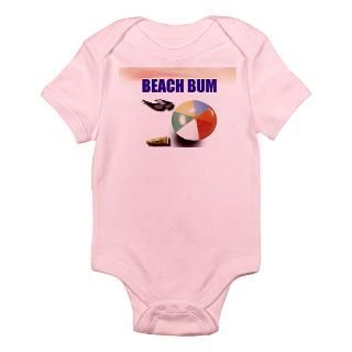 BEACH BUM Infant Creeper Body Suit by beachbumbaby