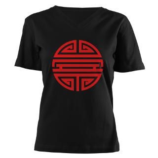 Shou symbol in Red on T shirts, tops and a range of gifts