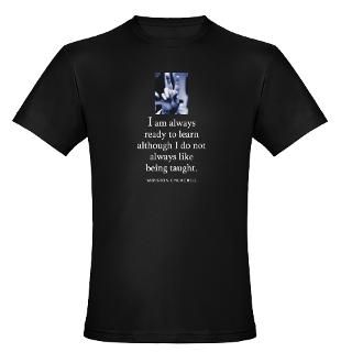 Being taught Organic Mens Fitted T Shirt