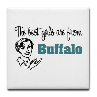 Buffalo Drink Coasters  Buy Buffalo Beverage Coasters