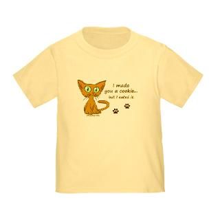 Cute Kitty Ate Your Cookie  Irony Design Fun Shop   Humorous & Funny