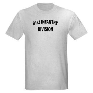81ST INFANTRY DIVISION Ash Grey T Shirt T Shirt by 81infdiv