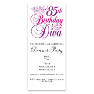 85th Birthday Diva Invitations by Admin_CP3085590  507066285