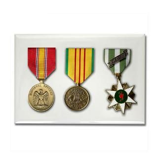 Vietnam Medals Rectangle Magnet (100 pack)