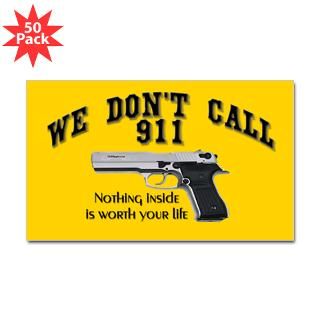 we don t call 911 nothing in sticker rectangle 5 $ 83 99