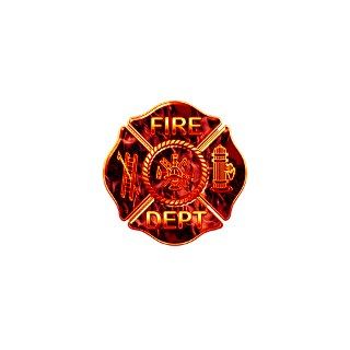 911 Gifts  911 Patches  red flame maltese copy.png Iron On