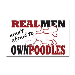 Real Men Rectangle Sticker by zefiartshop