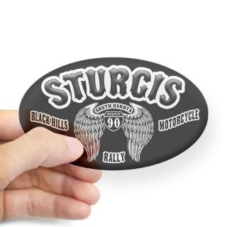 Hwy 90 Sturgis Oval Decal for $4.25