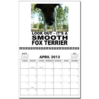 Just a Smooth Fox Terrier 2013 Wall Calendar by smoothfox