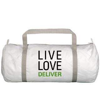 Carry Gifts  Carry Bags  Live Love Deliver Gym Bag