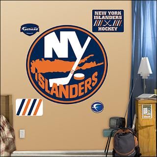 new york islanders logo fathead wall graphic $ 89 99