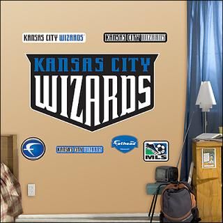 kansas city wizards logo fathead wall graphic $ 89 99