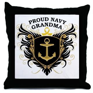 Navy Anchor Pillows Navy Anchor Throw & Suede Pillows  Personalized