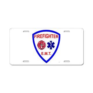 Firefighter License Plate Covers  Firefighter Front License Plate