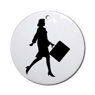 Briefcase Gifts  Briefcase Home Decor  Business Woman Silhouette