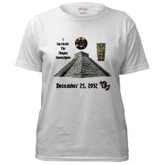 Survived the Mayan Apocalypse 2012 T Shirt by MayanApocalypse