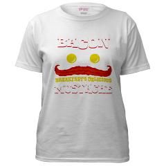 Bacon Mustache T Shirt by Admin_CP3046566