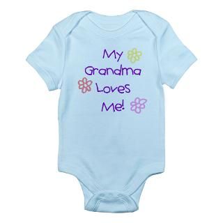Grandma Loves Me Baby Bodysuits  Buy Grandma Loves Me Baby Bodysuits