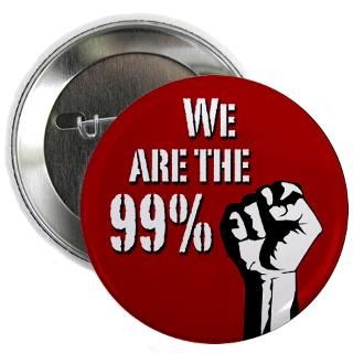 We Are The 99 Percent protest button