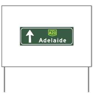 Adelaide Australia Hwy Sign Yard Sign for $20.00