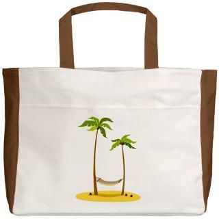 Beach Gifts  Beach Bags  Coconut Palm Tree Vacation Beach Tote
