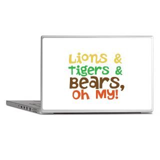 Bears Gifts  Bears Laptop Skins  Lions Tigers Bears Laptop Skins