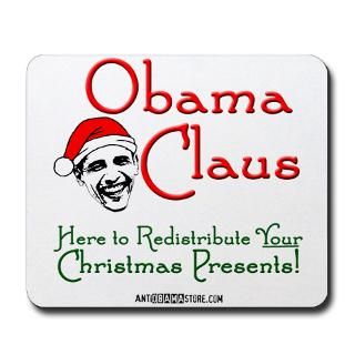 obama claus mousepad mousepad $ 15 99